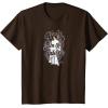 imageStar Wars  Leia Girls Run The World TShirtBrown