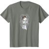 imageStar Wars  Leia Girls Run The World TShirtOlive Heather