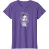 imageStar Wars  Leia Girls Run The World TShirtPurple Heather