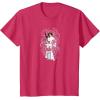 imageStar Wars  Leia Girls Run The World TShirtRed Heather