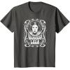 imageStar Wars  Princess Leia Art Nouveau TShirtAsphalt Grey