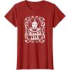 imageStar Wars  Princess Leia Art Nouveau TShirtCranberry Red