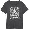 imageStar Wars  Princess Leia Art Nouveau TShirtDark Heather Grey