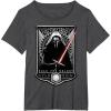 imageStar Wars Galaxy Order Kylo Ren Poster TShirtDark Heather Grey