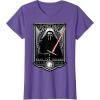 imageStar Wars Galaxy Order Kylo Ren Poster TShirtPurple Heather