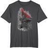 imageStar Wars Kylo Ren Action Sketch TShirtDark Heather Grey