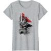 imageStar Wars Kylo Ren Action Sketch TShirtHeather Grey