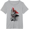 imageStar Wars Kylo Ren Action Sketch TShirtHeather Grey