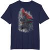 imageStar Wars Kylo Ren Action Sketch TShirtNavy Blue