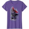imageStar Wars Kylo Ren Action Sketch TShirtPurple Heather