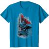 imageStar Wars Kylo Ren Action Sketch TShirtSapphire Blue