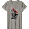 imageStar Wars Kylo Ren Action Sketch TShirtSlate Grey