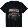 imageStar Wars Kylo Ren And The Elite Reds Portrait Logo TShirtBlack