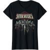 imageStar Wars Kylo Ren And The Elite Reds Portrait Logo TShirtBlack