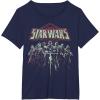 imageStar Wars Kylo Ren And The Elite Reds Portrait Logo TShirtNavy Blue