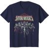 imageStar Wars Kylo Ren And The Elite Reds Portrait Logo TShirtNavy Blue