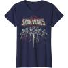 imageStar Wars Kylo Ren And The Elite Reds Portrait Logo TShirtNavy Blue
