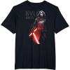 imageStar Wars Kylo Ren Dark Station Poster TShirtBlack
