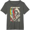 imageStar Wars Kylo Ren Episode 7 Color Copies Graphic TShirtAsphalt Grey