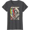 imageStar Wars Kylo Ren Episode 7 Color Copies Graphic TShirtDark Heather Grey