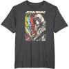 imageStar Wars Kylo Ren Episode 7 Color Copies Graphic TShirtDark Heather Grey