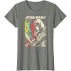 imageStar Wars Kylo Ren Episode 7 Color Copies Graphic TShirtOlive Heather