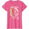 imageStar Wars Kylo Ren Episode 7 Color Copies Graphic TShirtPink Heather