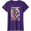imageStar Wars Kylo Ren Episode 7 Color Copies Graphic TShirtPurple