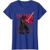 imageStar Wars Kylo Ren Japanese TShirtRoyal Blue
