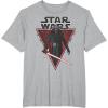 imageStar Wars Kylo Ren Lightsaber Poster TShirtHeather Grey
