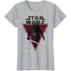 imageStar Wars Kylo Ren Lightsaber Poster TShirtHeather Grey