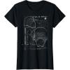 imageStar Wars Kylo Ren Mask Schematic TShirtBlack