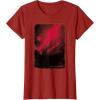 imageStar Wars Kylo Ren Verses Rey Episode 7 Poster TShirt TShirtCranberry Red