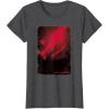 imageStar Wars Kylo Ren Verses Rey Episode 7 Poster TShirt TShirtDark Heather Grey