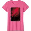 imageStar Wars Kylo Ren Verses Rey Episode 7 Poster TShirt TShirtPink Heather