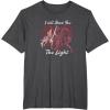 imageStar Wars Kylo Ren ampamp Rey Show You The Light Valentines Day TShirtDark Heather Grey