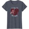 imageStar Wars Kylo Ren ampamp Rey Show You The Light Valentines Day TShirtHeather Blue