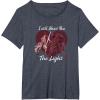 imageStar Wars Kylo Ren ampamp Rey Show You The Light Valentines Day TShirtHeather Blue