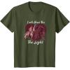 imageStar Wars Kylo Ren ampamp Rey Show You The Light Valentines Day TShirtOlive Green