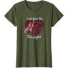 imageStar Wars Kylo Ren ampamp Rey Show You The Light Valentines Day TShirtOlive Green