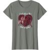 imageStar Wars Kylo Ren ampamp Rey Show You The Light Valentines Day TShirtOlive Heather