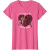 imageStar Wars Kylo Ren ampamp Rey Show You The Light Valentines Day TShirtPink Heather