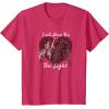 imageStar Wars Kylo Ren ampamp Rey Show You The Light Valentines Day TShirtRed Heather