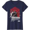 imageStar Wars Last Jedi Kylo Ren First Order Assemble TShirt TShirtNavy Blue