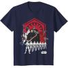 imageStar Wars Last Jedi Kylo Ren First Order Assemble TShirt TShirtNavy Blue