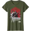 imageStar Wars Last Jedi Kylo Ren First Order Assemble TShirt TShirtOlive Green