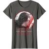 imageStar Wars Last Jedi Kylo Ren Sketch Portrait Graphic TShirt TShirtAsphalt Grey