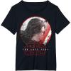 imageStar Wars Last Jedi Kylo Ren Sketch Portrait Graphic TShirt TShirtBlack