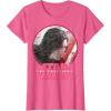 imageStar Wars Last Jedi Kylo Ren Sketch Portrait Graphic TShirt TShirtPink Heather