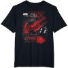 imageStar Wars Last Jedi Kylo Ren Tie Silencer Schematic TShirt TShirtBlack